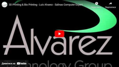 Luis Alvarez Talks With Rebecca Costa about 3D Printing