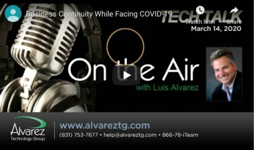 Alvarez Technology Group’s Luis Alvarez Discusses Coronavirus & Cybersecurity On Power Talk Radio