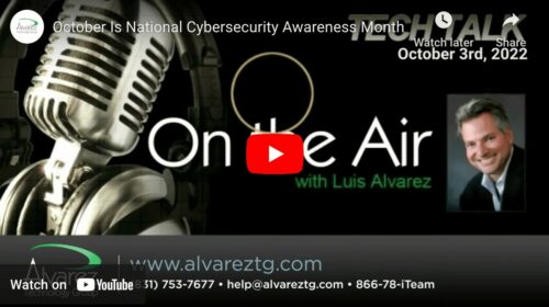 October is National Cybersecurity Awareness Month